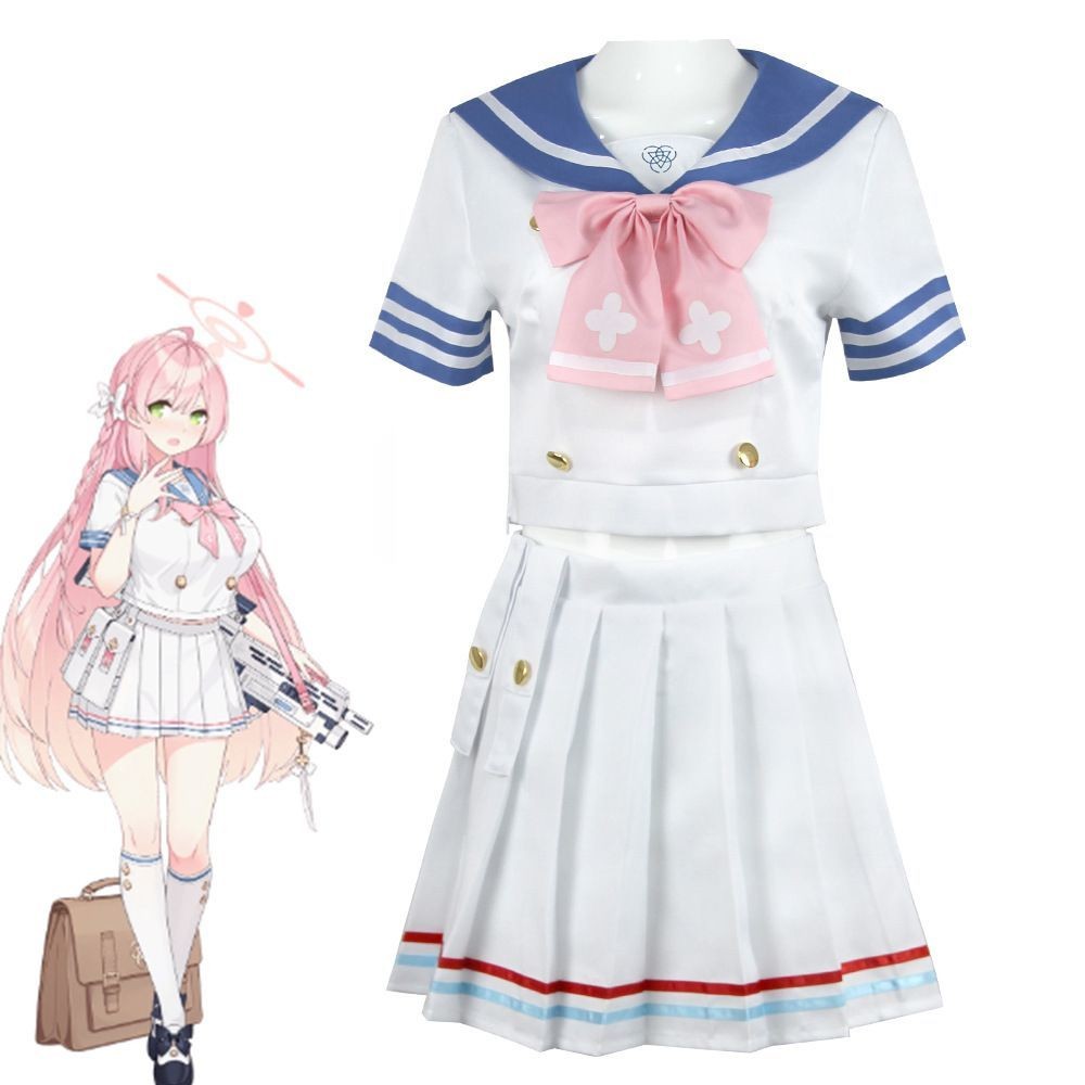 Azure File cos Costume Urawa Hanako Game Sailor Costume cosplay Anime ...
