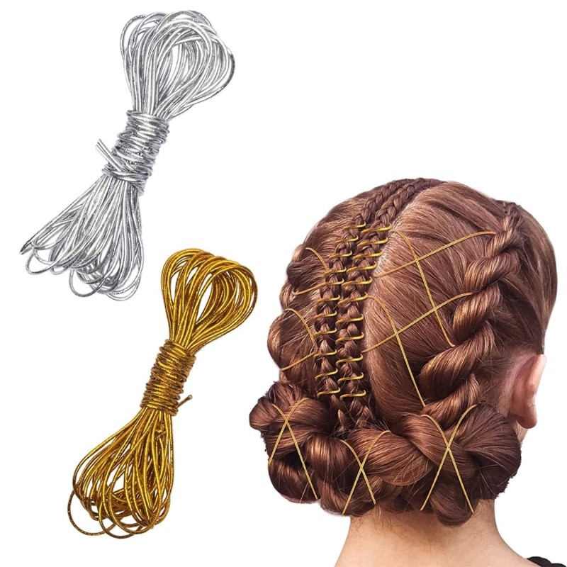 dignityss Premium Metal Wire Hair Extension Rope For Dreadlock Styling ...
