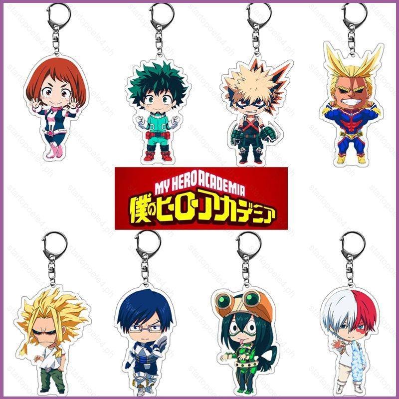 My Hero Academia Keychain Bag Acrylic Pandant Keyring Midoriya Izuku ...