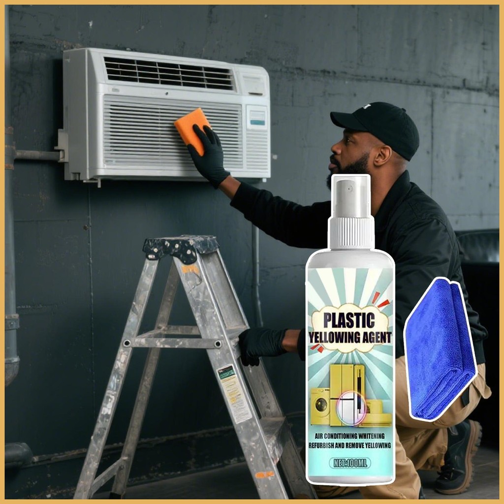 Window Air Conditioner Cleaner 100ml Rv Ac Cleaner Foam Condenser ...
