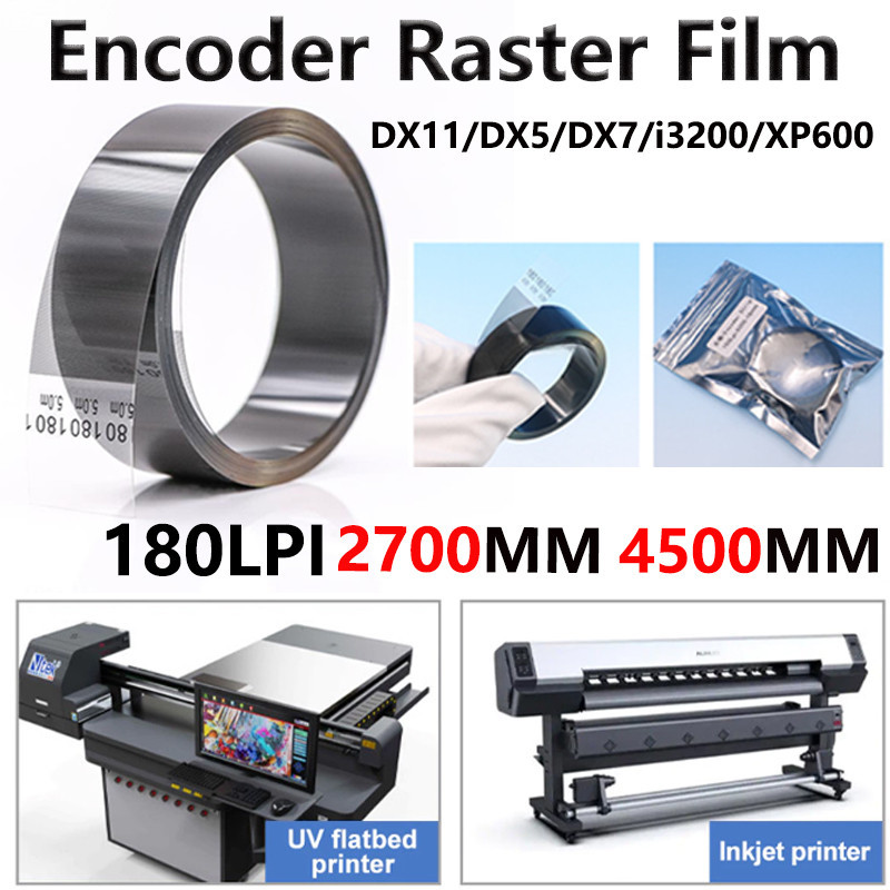 Encoder Strip Raster Film Sensor Encoder Belt 180LPI 2700MM/4500mm For ...