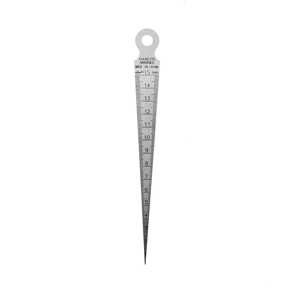 Gauge Slope Gage Wedge Ruler Feeler Cone Clearance Ruler Double Side ...