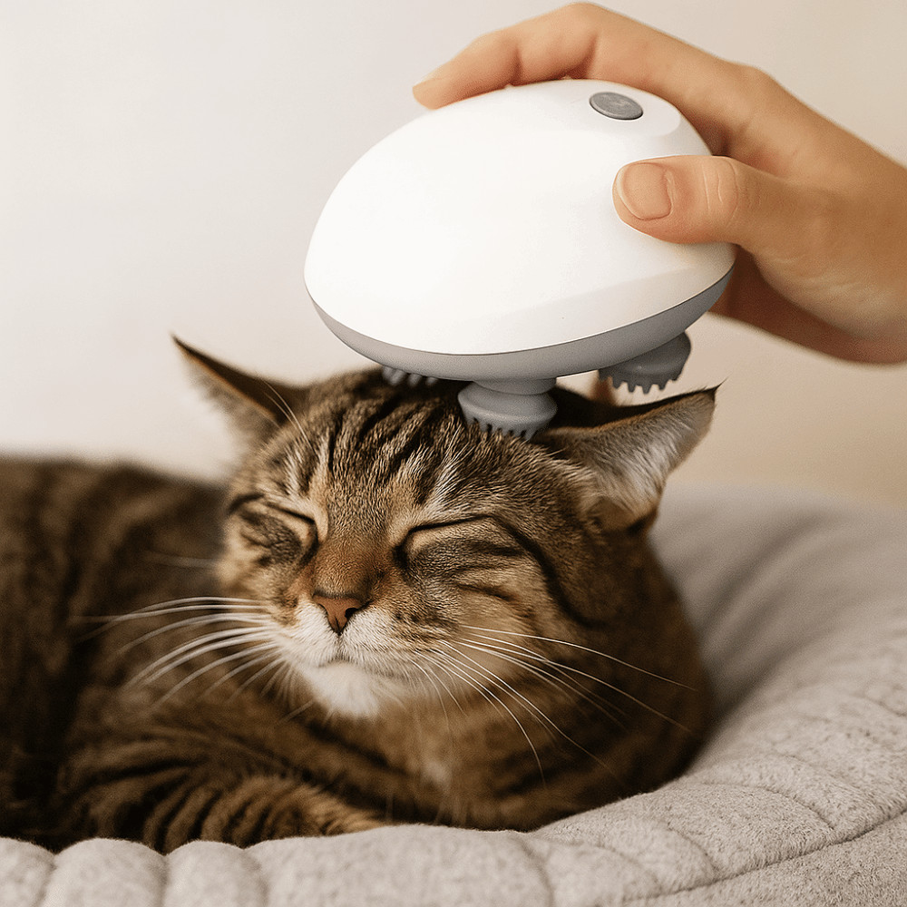 YOTOC Electric Pet Massager, Multi-Function Portable Cat Massage Comb,  Light Therapy Three-speed Adjustment Waterproof USB Rechargeable Vibrating  Scalp Massager Pet Care | Shopee Philippines