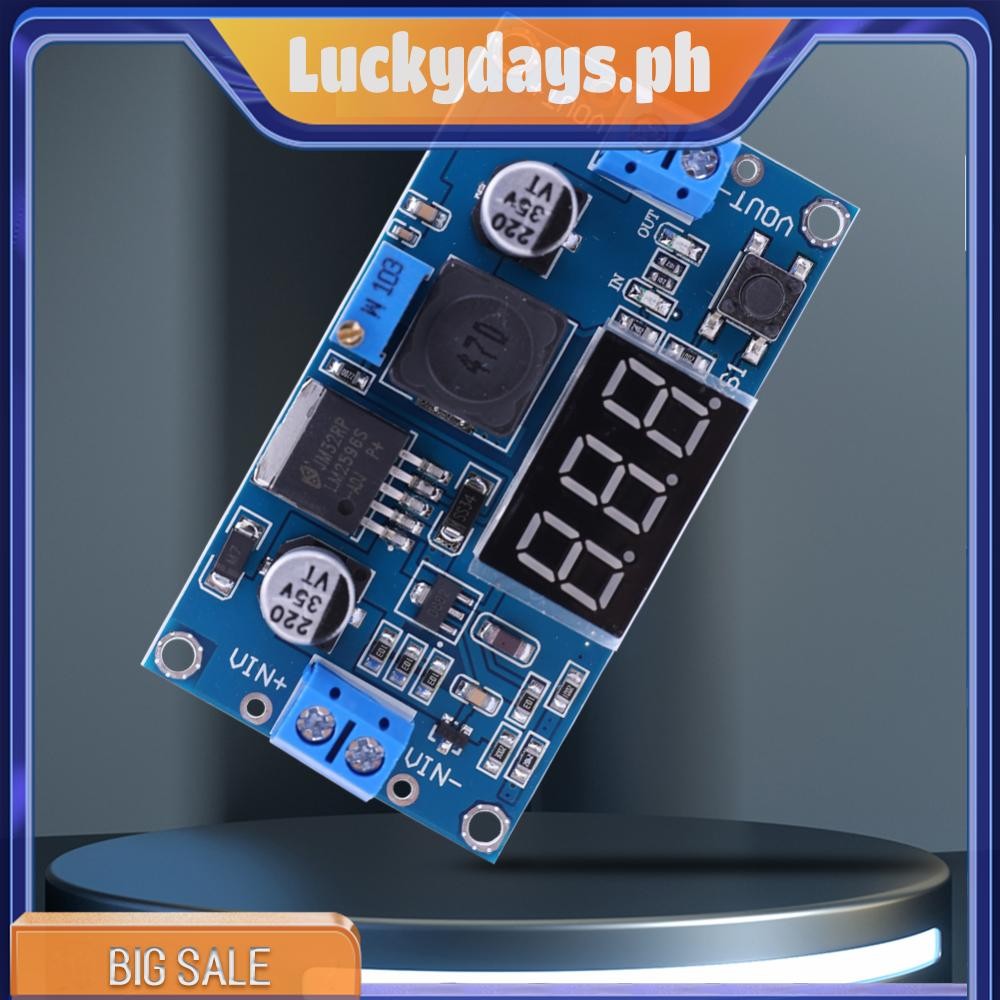 LM2596 DC-DC Step-Down Module With Display Variable Volt Regulator ...