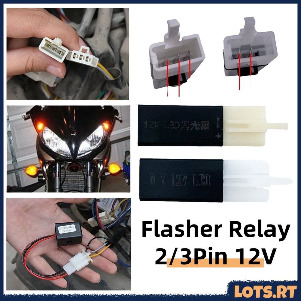 Universal Turn Signal Blinking Device 12V Motorcycle Electric Led Lighg ...