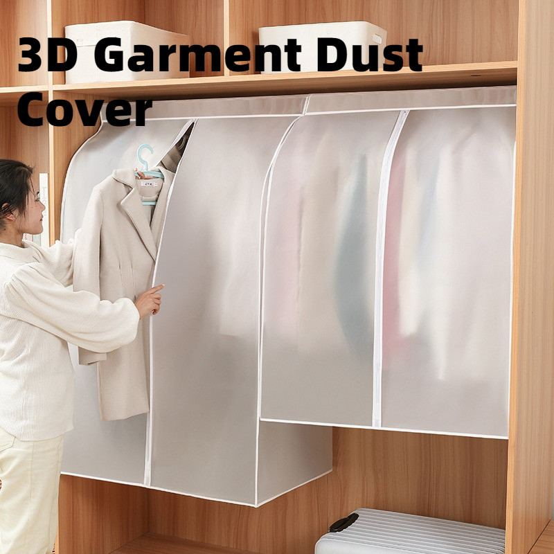 Transparent Clothing Cover For Dust Protection and Wardrobe Storage ...