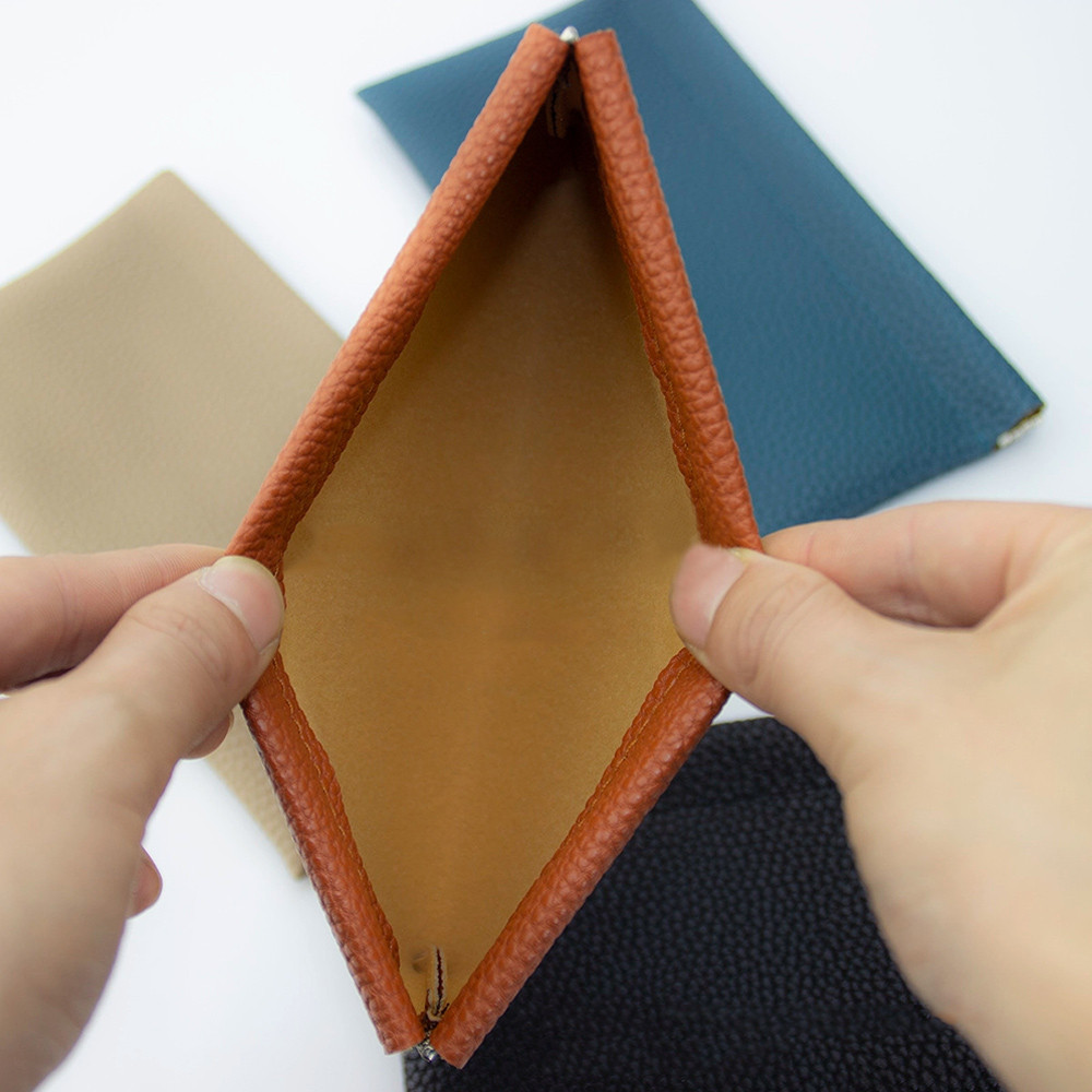 【24H Delivery】Cosmetic Storage Bag Long Wallet Solid Color Simple Large ...