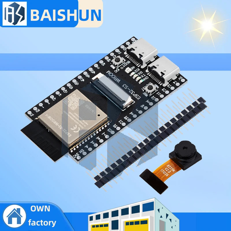 ESP32-S3 WROOM N16R8 CAM Development Board WiFi+Bluetooth Module OV2640 ...