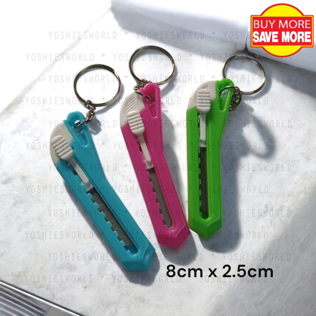 (1 piece) Mini cutter keychain | Shopee Philippines
