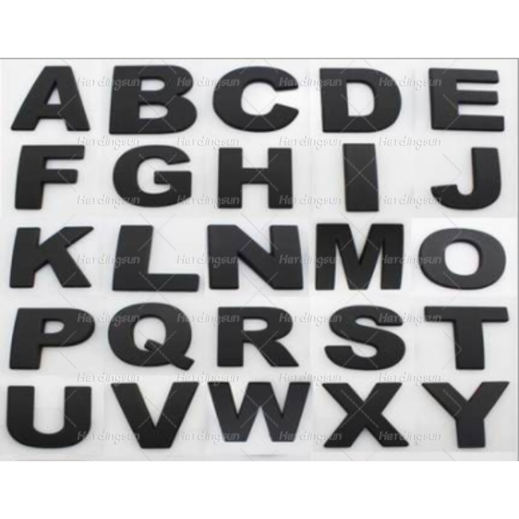 Cod 1PC 45mm 3d Sticker Car Sticker Design Stickers Letter Sticker Car ...