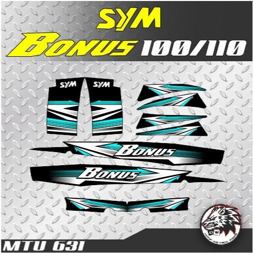 Sym Bonus Custom Decals Laminated | Shopee Philippines
