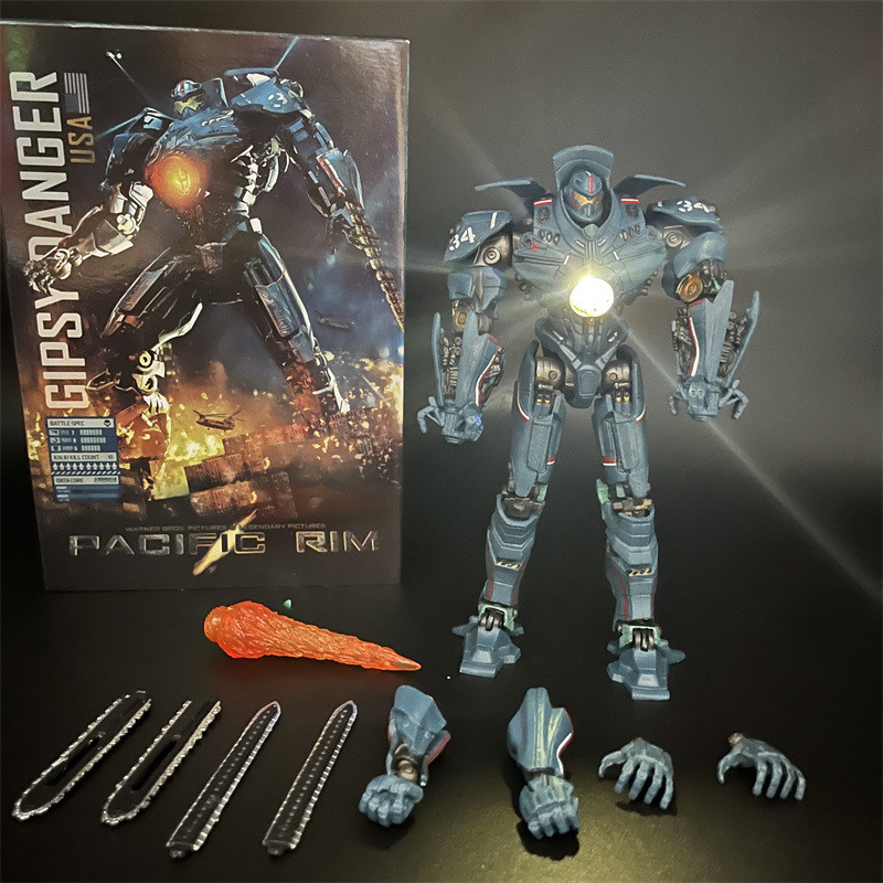 NECA Pacific Rim Mecha Deluxe Edition Glowing Dangerous Wanderer ...