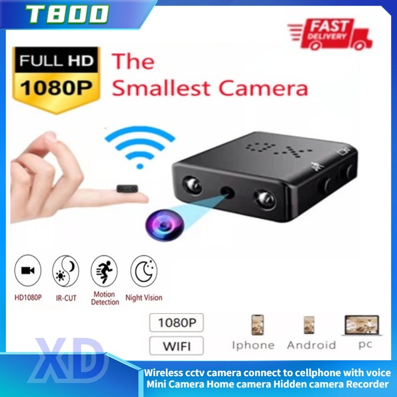 READY STOCK Wireless cctv camera connect to cellphone Mini Camera Home ...