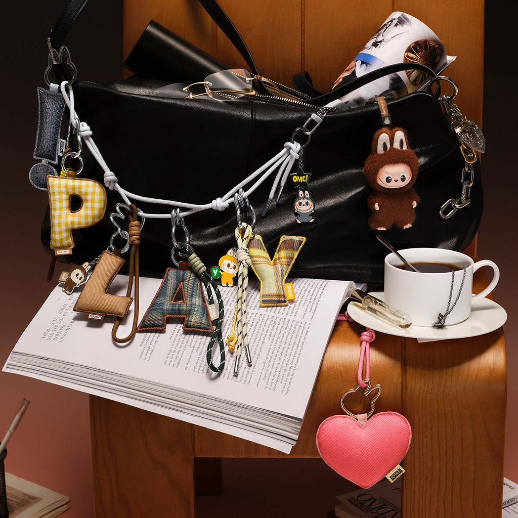 POPMART LABUBU Heart Code Series Letter Pendant Mystery Box | Shopee ...
