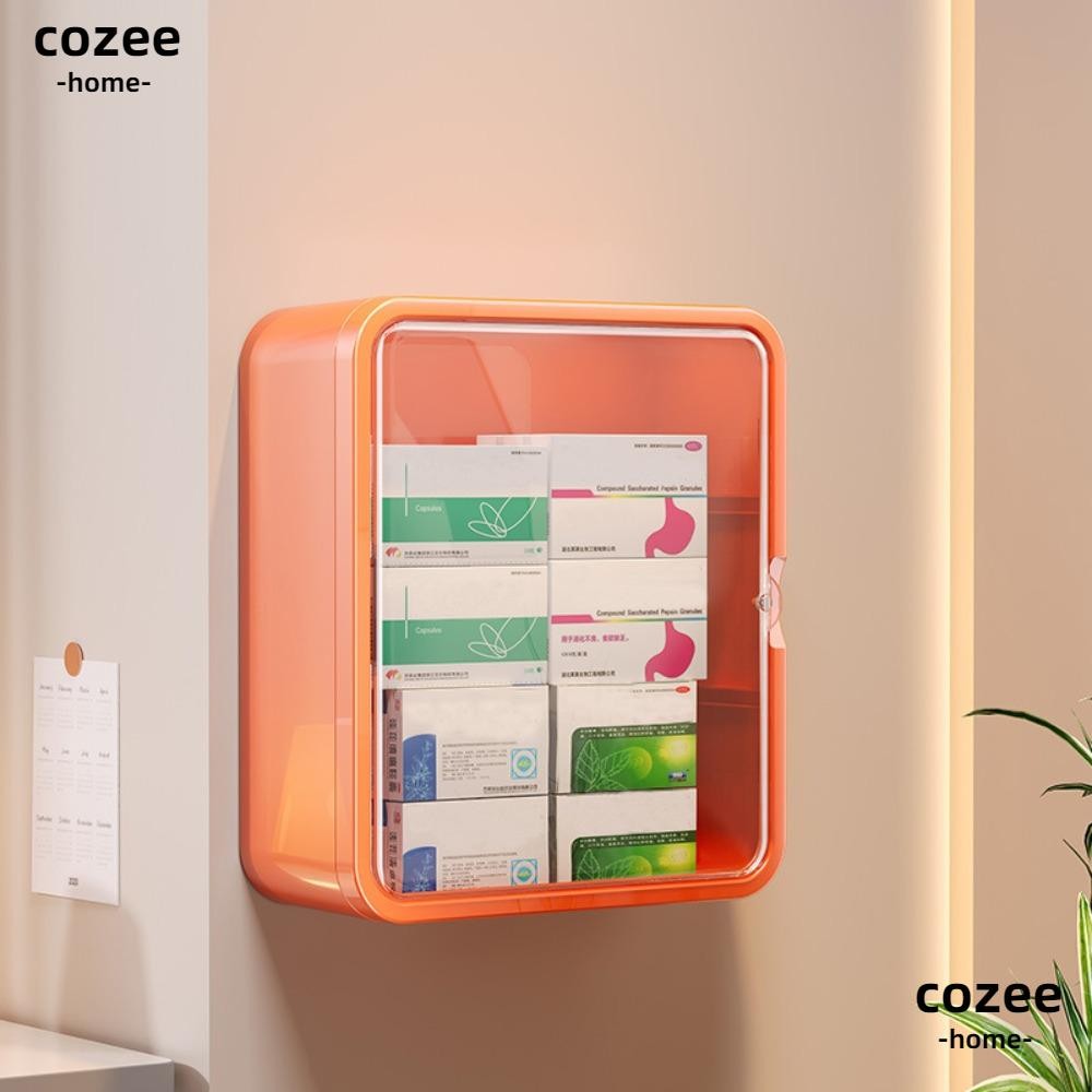 COZEE Wall Hanging Medical Cabinet, Large-capacity Family Installation ...