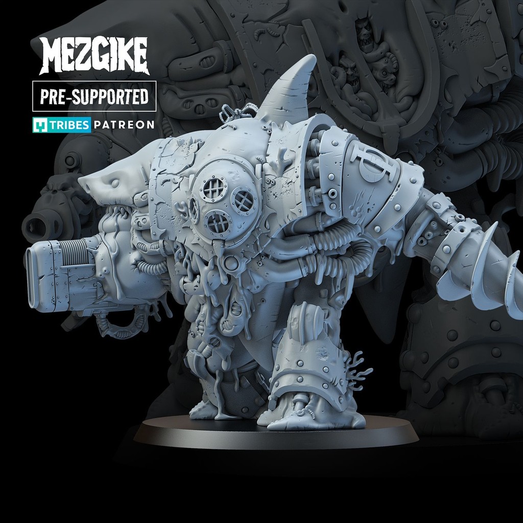 Warhammer 40K Deep Sea Nadi Ragnarok War Chess Board Game Painting DIY ...