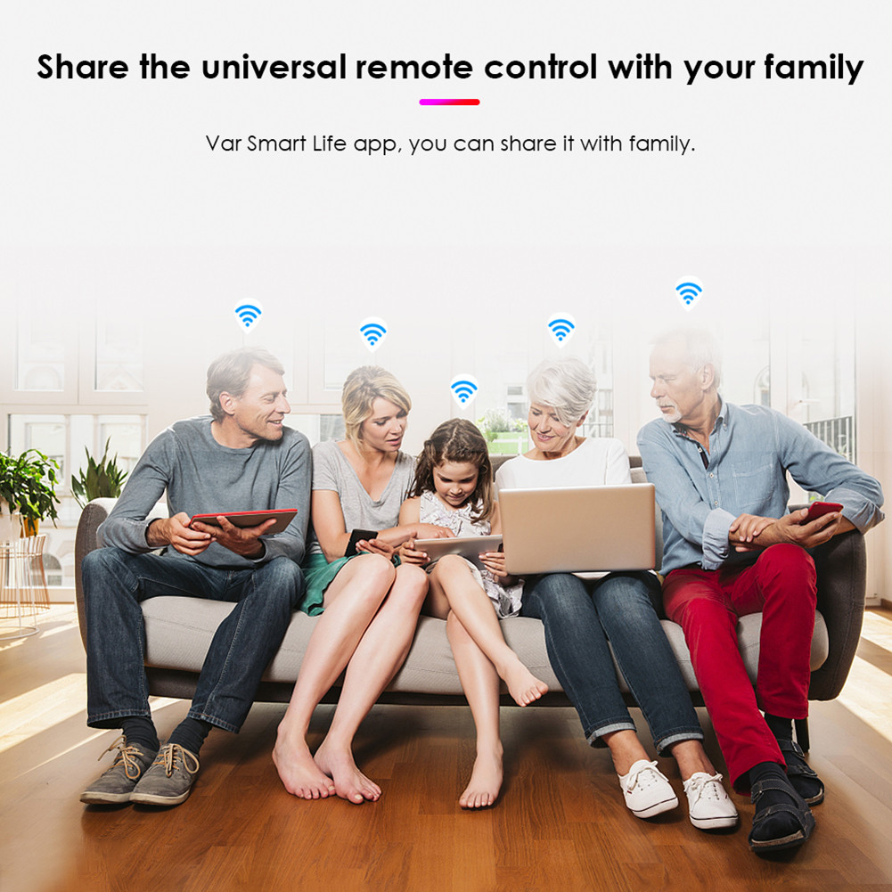 WiFi Infrared Remote Control Voice Control IR Remote Control | Shopee ...