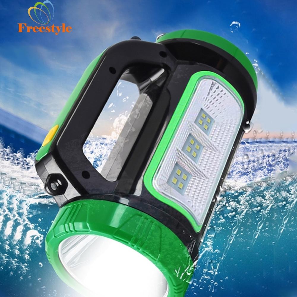 Outdoor Solar Torch Light USB Rechargeable 2 Modes Solar Powered LED ...