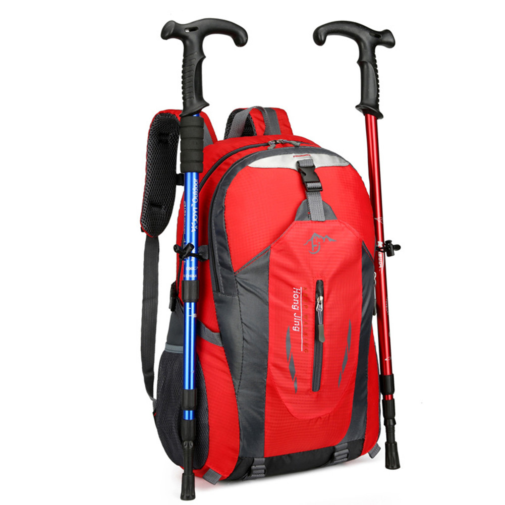 Polyester Camping Backpack Breathable Climbing Rucksack Large Capacity ...