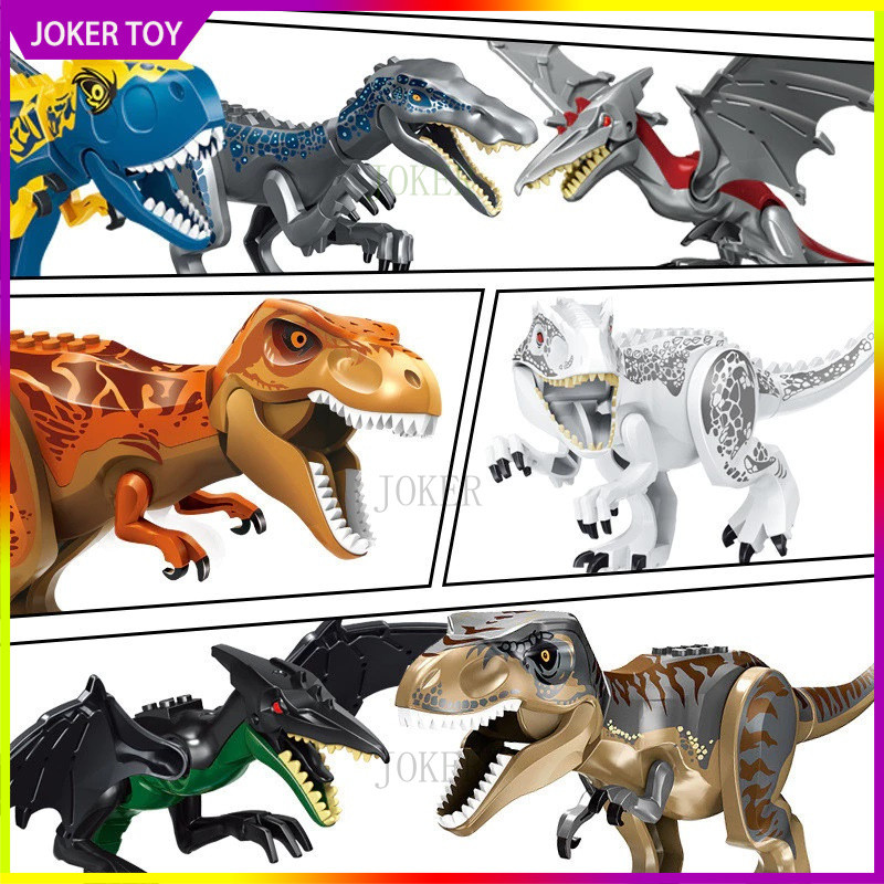 Jurassic World Big Dinosaur Collection Tyrannosaurus Triceratops Raptor 