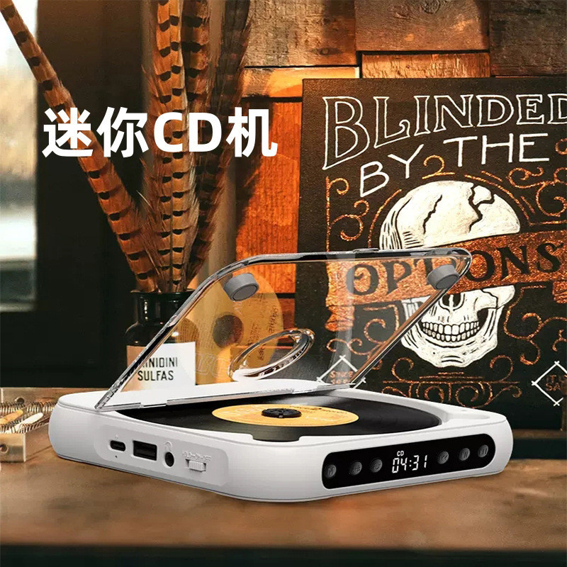 New Portable CD Bluetooth Speaker Portable Walkman Student English ...