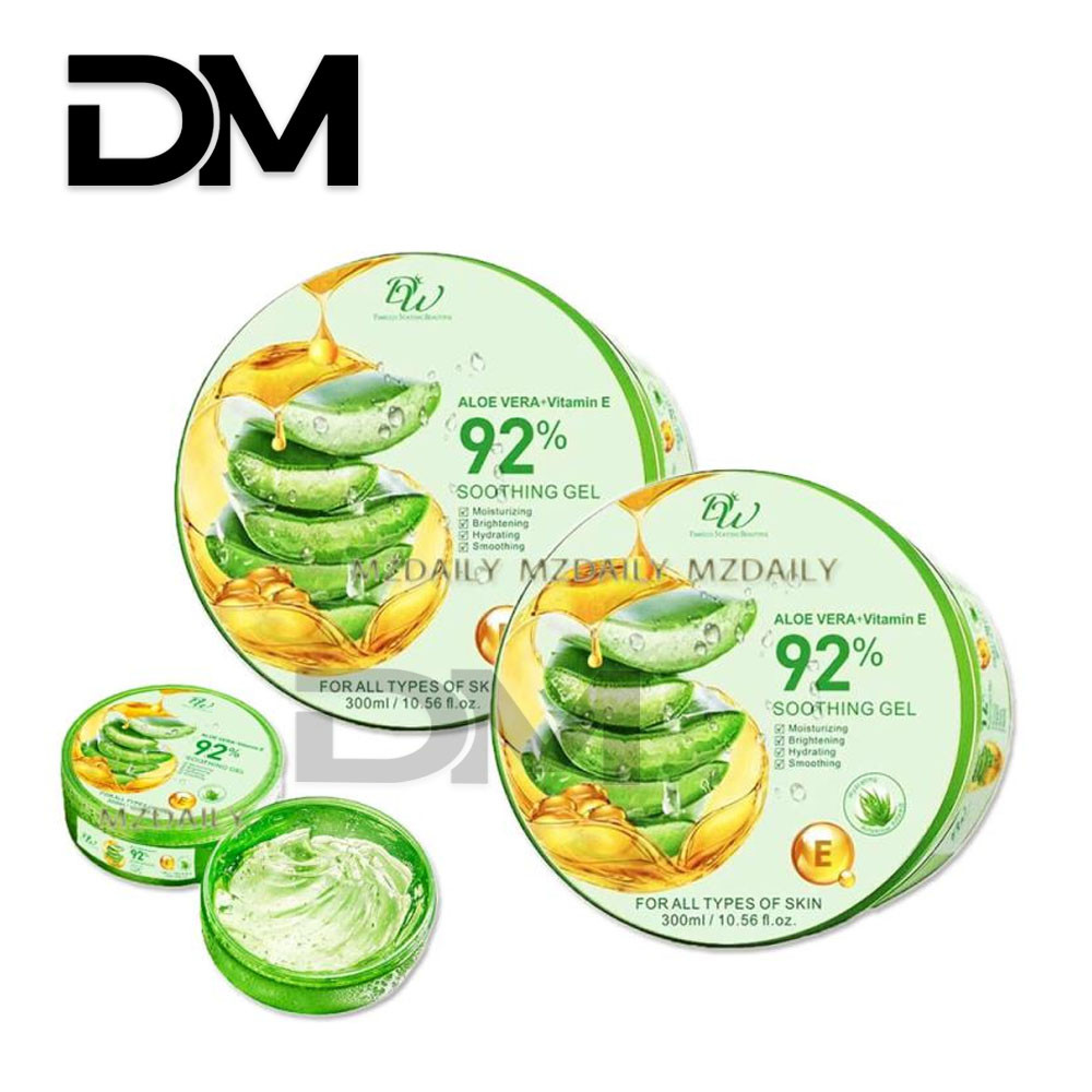 DM ( BUY 1 TAKE 1 ) DW 92% Aloe Vera & VITAMIN E Soothing Gel Moisturizing  For All Skin 300ml | Shopee Philippines