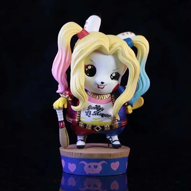 Bandai Marvel Anime Harley Quinn gremlin Q version Doll Cake Decoration ...