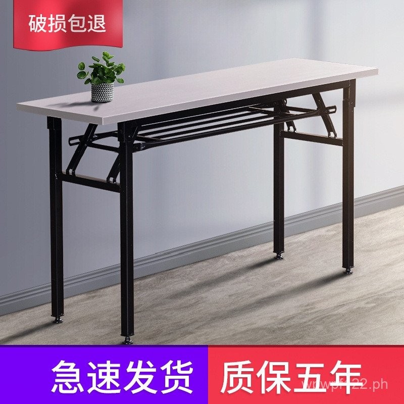 Folding Table Sign-in Simple Stall Setup Conference Table Long Training ...