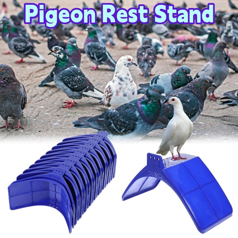 5/10PCS Pigeon Rest Stand V-type Plastic Wallmounted Dove Heat ...