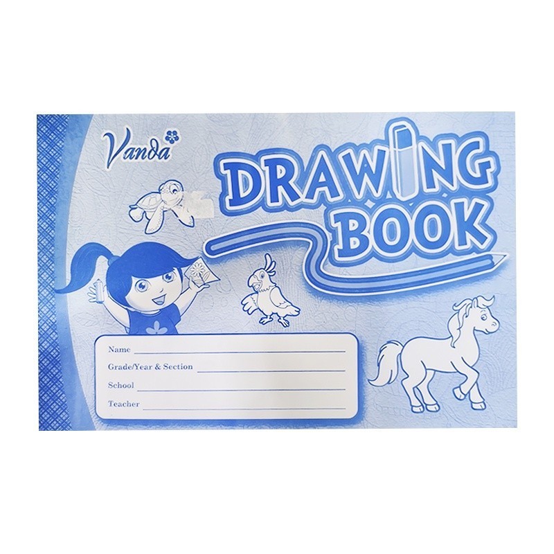 ( MatMix Shop) DRAWING BOOK SKETCH PAD SCHOOL SUPPLIES Vanda Drawing ...