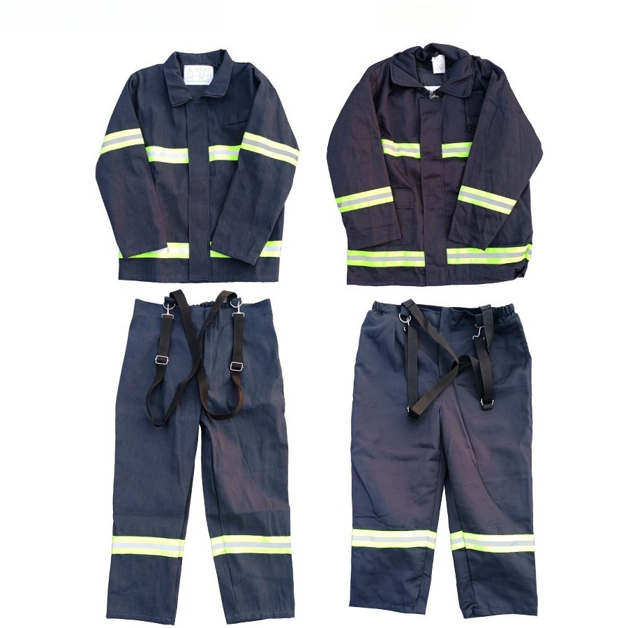 02-Style 5-Piece Set: 14 Model Firefighting Protective Suit | Shopee ...