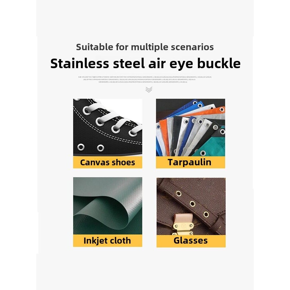 Stainless Steel Metal Eyelets Chicken Eyelets Outdoor Tent Cloth Bath ...
