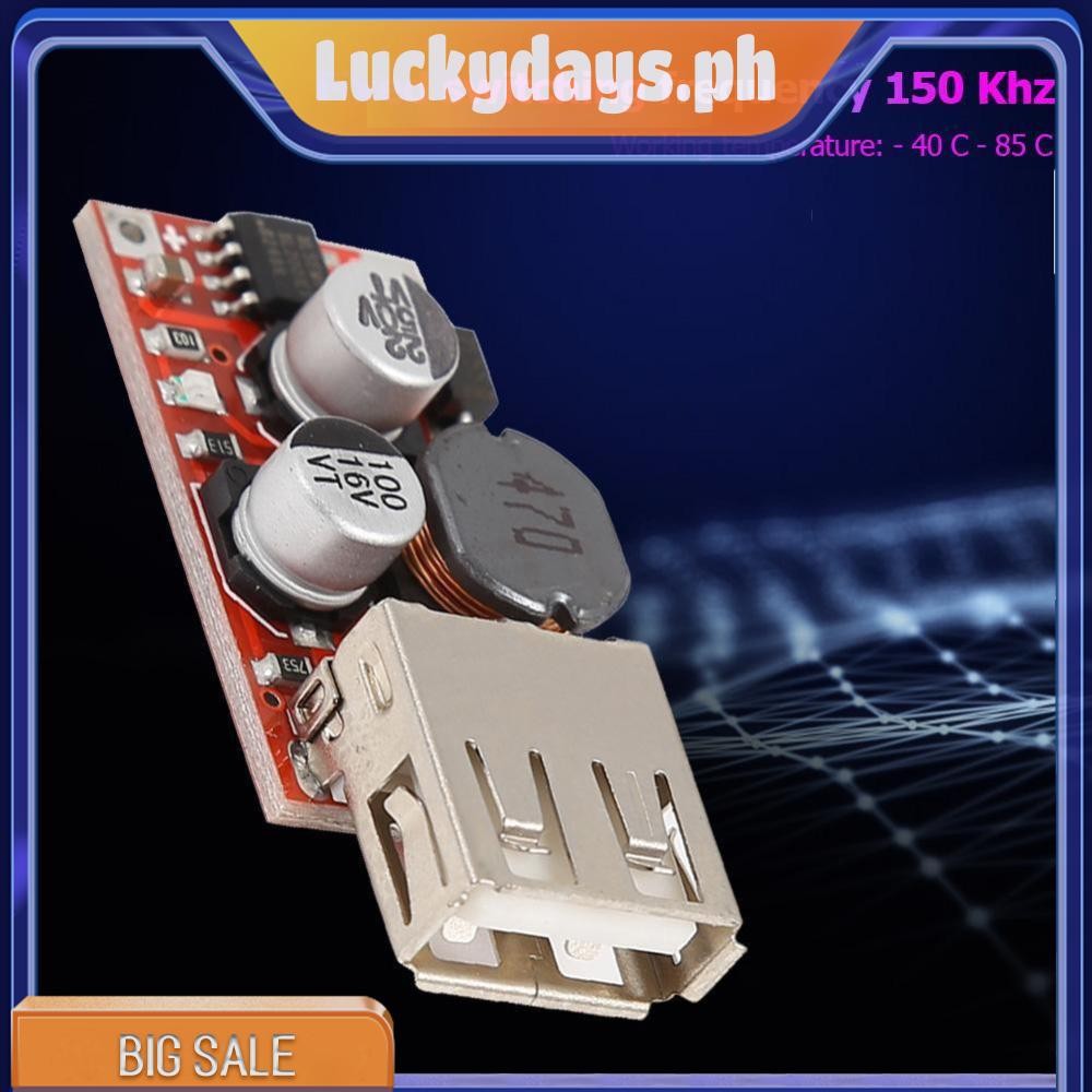 USB DC-DC Step Down Power Module 9V/12V/24V to 5V 3A Buck Board for Car ...