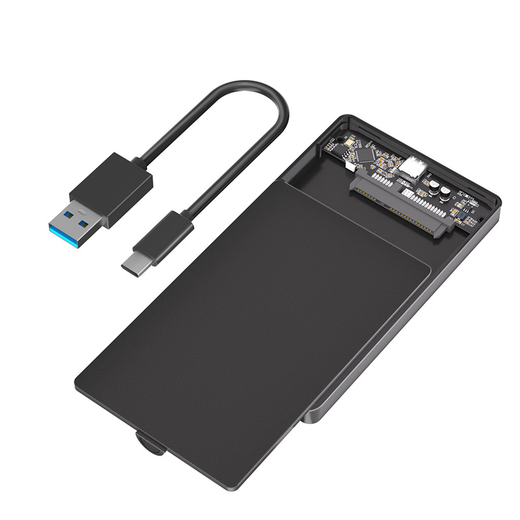 JMT SATA 2.5 To Type C 3.1 / USB 3.0 SSD Case Built-in PCBA Entire ...