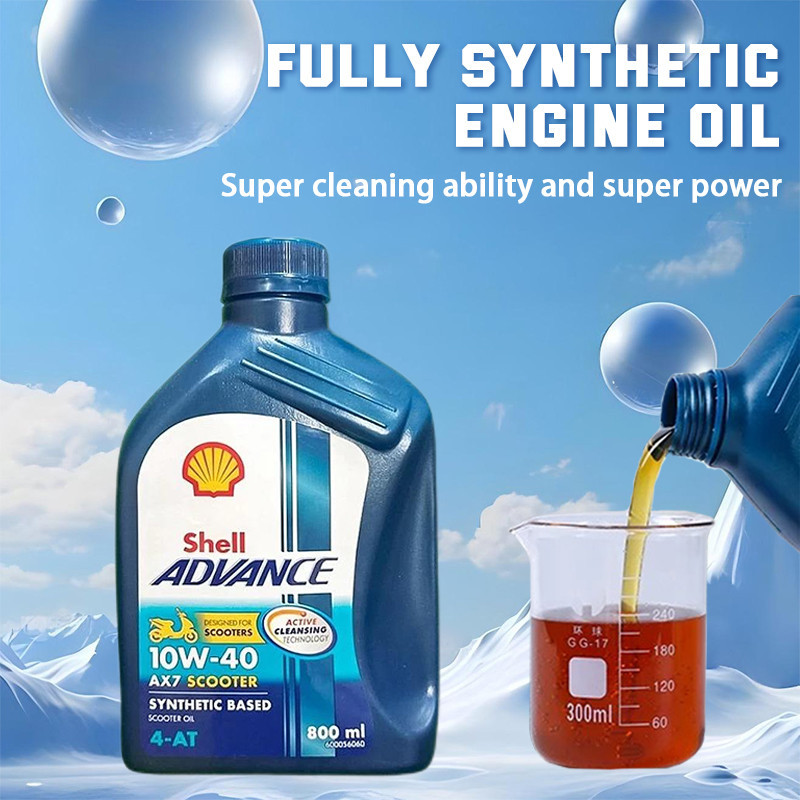 Discover Unmatched Scooter Performance with Shell Advance AX7 Synthetic ...