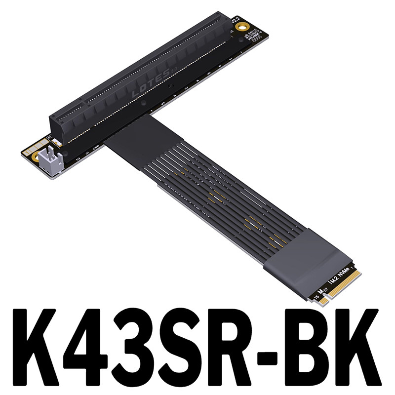 For NVME M.2 to PCIe 5.0 x16 Riser Cable M.2 Gen5 X16 Adapter for STX ...