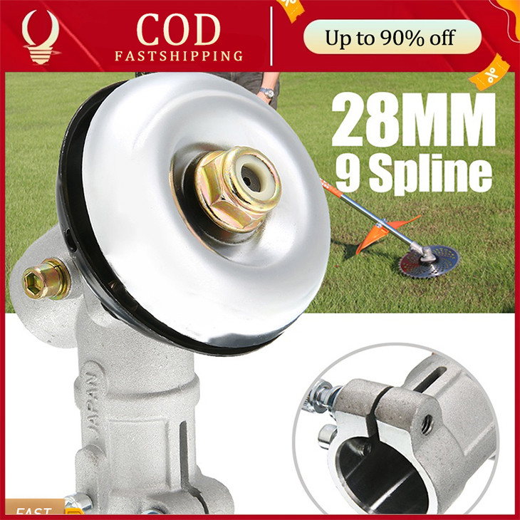 26/28mm 9T Trimmer Gearbox Gearhead Brush Cutter Grass Trimmer Replace ...