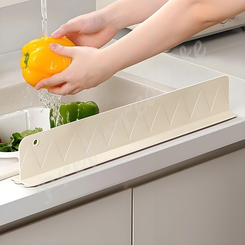 Extra Long Sink Dam Splash Guard Seal Strip silicone water retaining ...