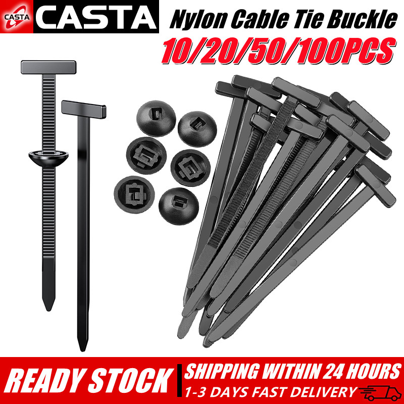 10/20/50100Pcs Multipurpose Self-Locking Nylon Universal Cable Tie ...