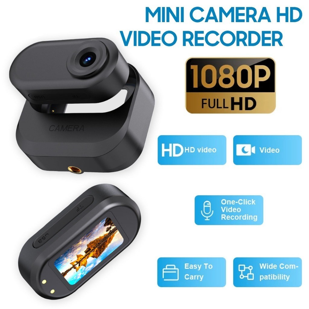 Mini Camera Video Recorder 1080P Action Camera HD Micro Camera Sports ...