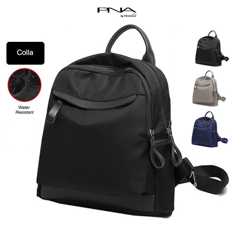 Peonia PNA COLLA Water Resistant Women's Backpack Imported Korean style ...