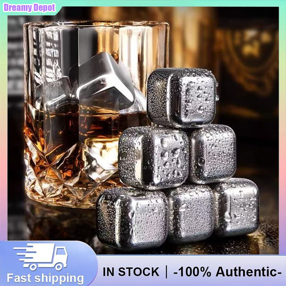 Food Grade 304 Stainless Steel Gold Ice Cube Kitchen Untensil Set ...