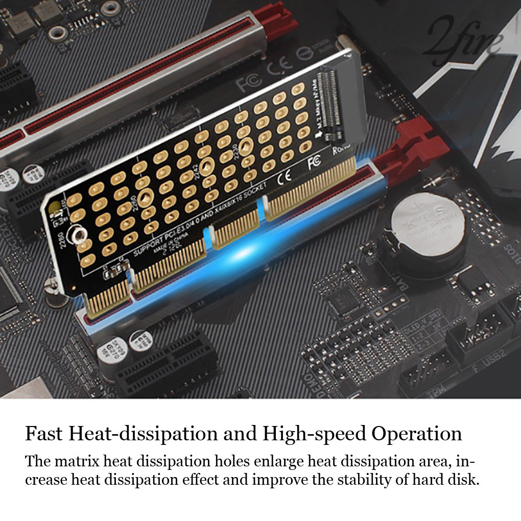 M2 SSD PCIE Adapter NVME to Key Accessory PCI-E Consumer X4 Technical ...