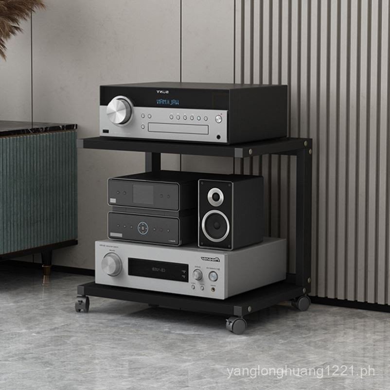 Simple Amplifier Stand Enthusiast CD Tripod Floor-standing Mobile ...