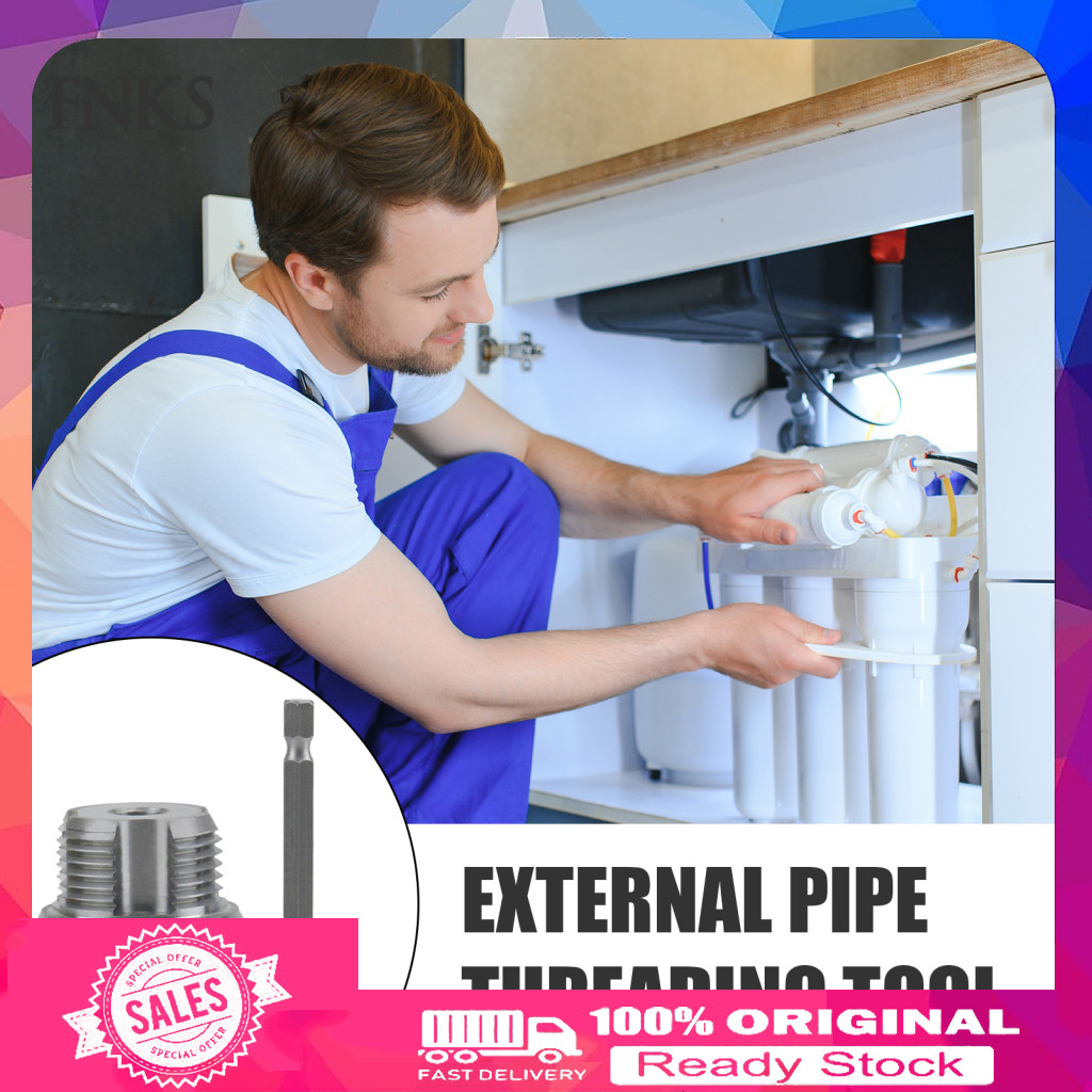 [Ready stock] External Pipe Threading Tool Versatile Threading Machine ...