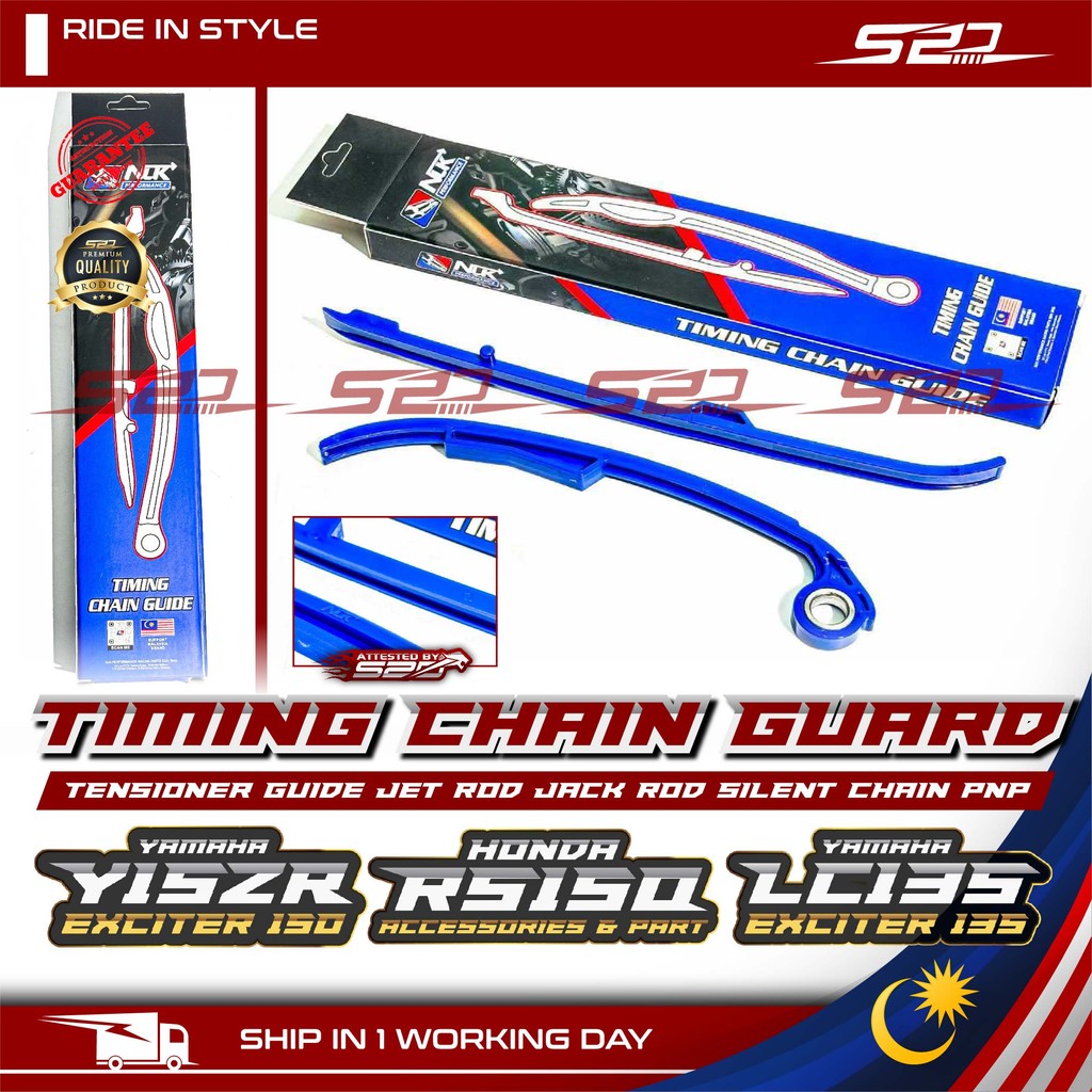 Timing Chain Guard NLK Racing RS150R Y15 LC WINNER EXCITER 135 150 PNP ...