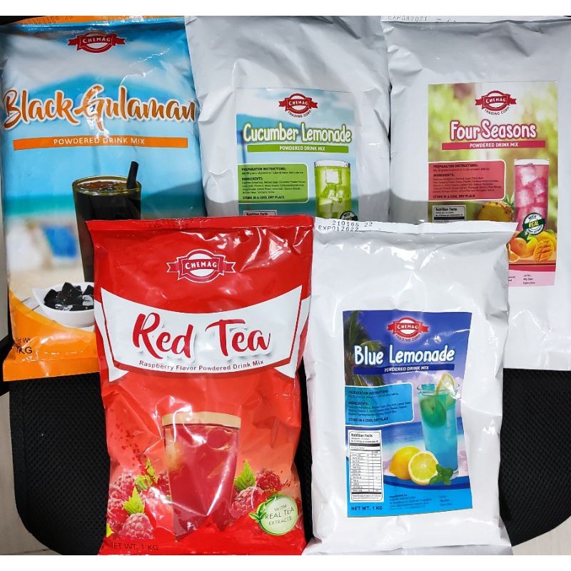 Chemag Palamig Gulaman Red Blue | Shopee Philippines