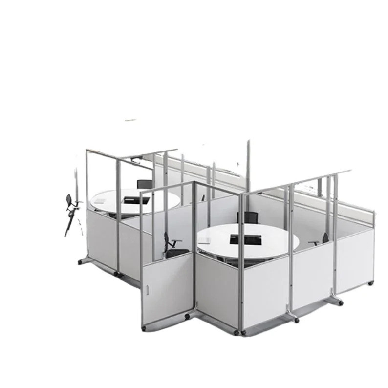 Acrylic Transparent Simple Screen Office Airport Glass Movable Folding ...