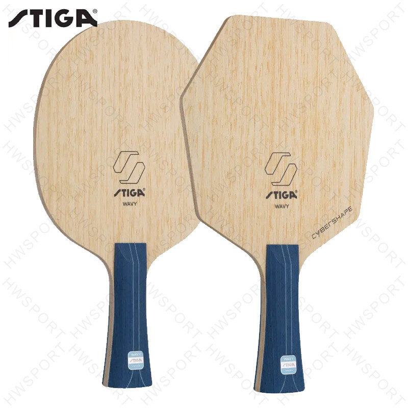 STIGA Wavy Ultra Fibre Table Tennis Blade Professional Carbon Fiber ...