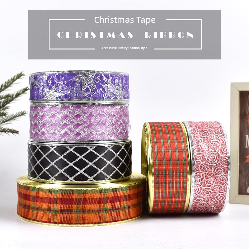 ribbon for christmas tree christmas decorations Festival Decorations ...